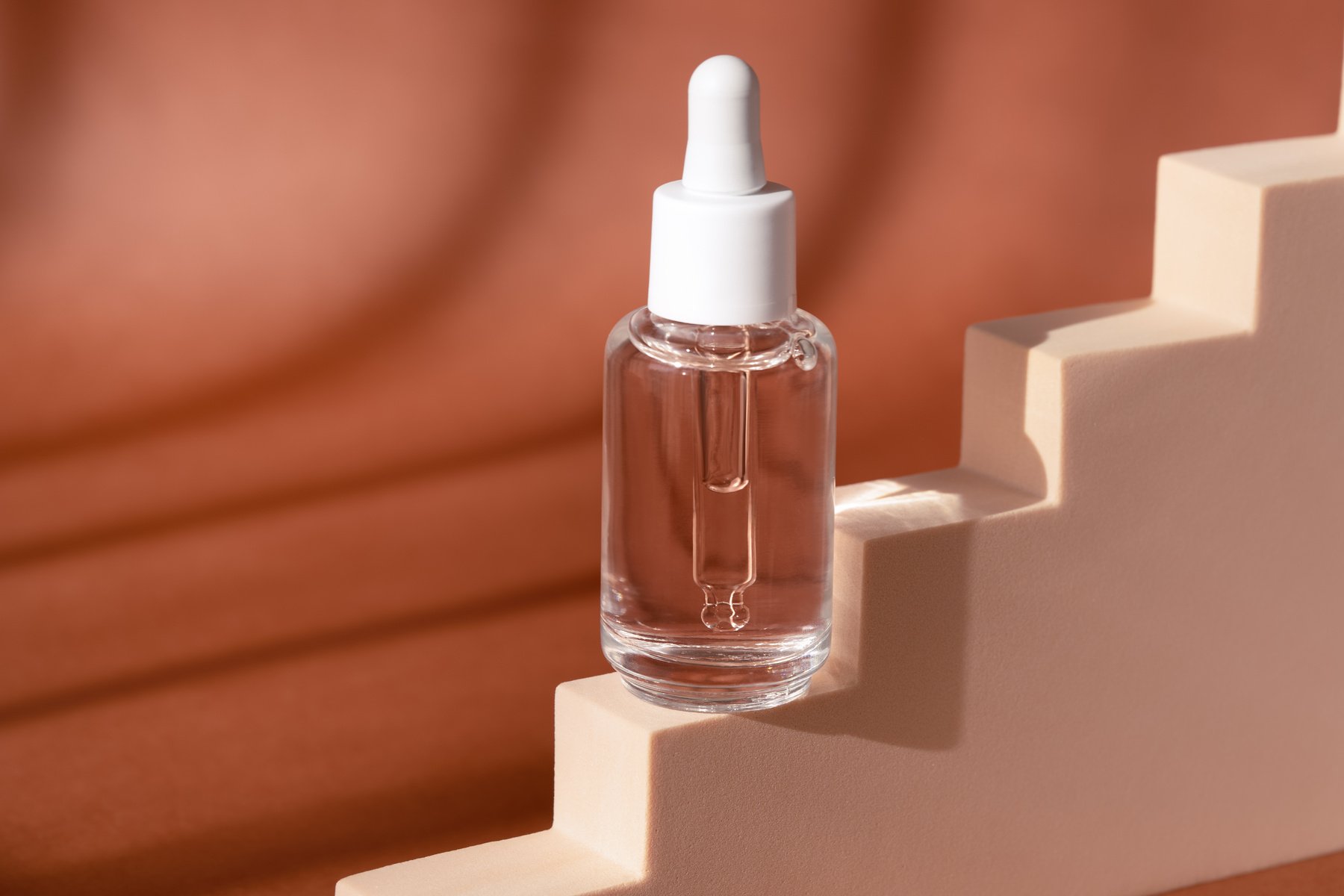 Cosmetic Serum Bottle 